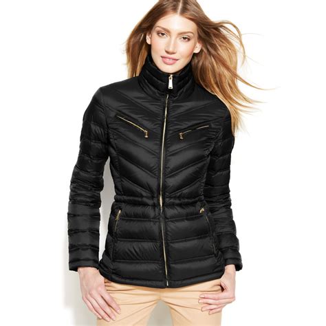 puffer michael kors women jacket|Michael Kors packable down jacket.